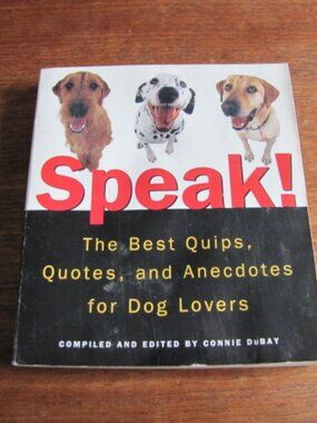 Book: SPEAK!